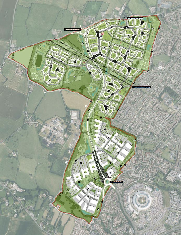 Hayden Green, Cheltenham, Land to the west of Cheltenham adjacent to